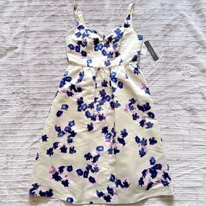 NWT Cynthia Steffe dress size 8 vintage retro 1950s style floral dress wedding